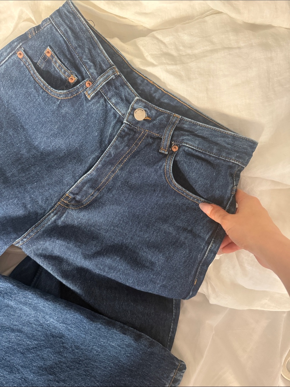 dr Denim Donna Wide Leg Jeans in Stream Dark Retro from revolve